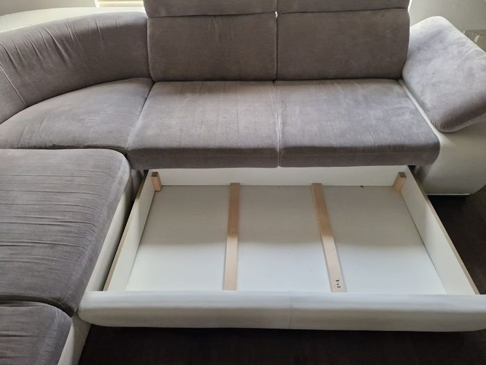 Corner Sofa bed with storage