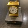 Astral Balmoral brass miniature clock Image 9