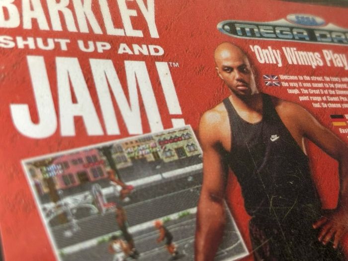 Barkley Shut Up and Jam for Sega Mega Drive - Boxed
