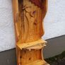 NEW Rustic Driftwood Couple Floating Shelf Image 5