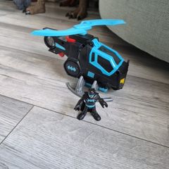 Batman helicopter with mini figure