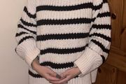 Zara striped knit Jumper