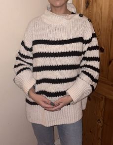 Zara striped knit Jumper