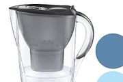 BRITA Marella Water Filter Jug Graphite (2.4L) Starter Pack incl. 3x MAXTRA PRO All-in-1 cartridge  fridge-fitting jug with digital LTI and Flip-Lid