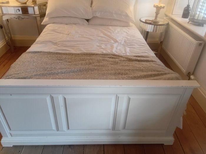 bedframe and mattress
