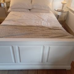 bedframe and mattress