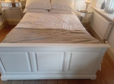 bedframe and mattress