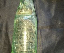 Codd Neck Bottle B Shaw and Sons Huddersfield late 19th and early 20th century, Postage Available, commonly used for carbonated drinks with marble inside, more antique bottles in my other ads