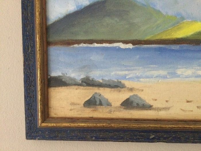 Art - Oil on Board.