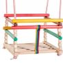 baby wooden swing Image 7
