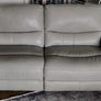 leather large 2 seater recliner Image 2