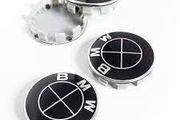 4Pcs BMW Emblem Logo Badge Hub Wheel Rim Alloy Center Caps 68mm Set of 4 Cap Cover M E46 F10 F30 E39 E36 F20 G20 G30 X1 X2 X3 X4 X5