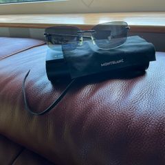 Mont Blanc Mens Rimless Sunglasses