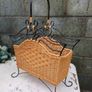 Vintage Magazine Rack Image 3