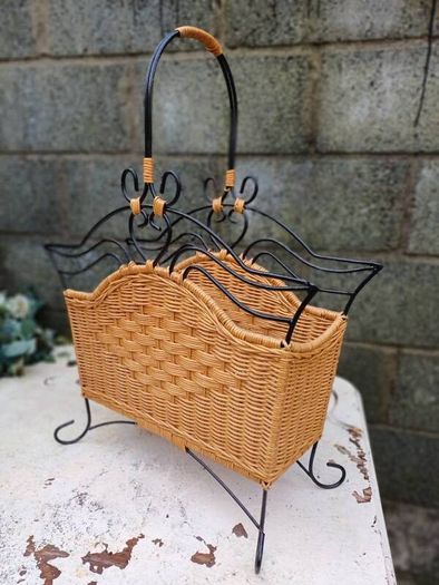 Vintage Magazine Rack