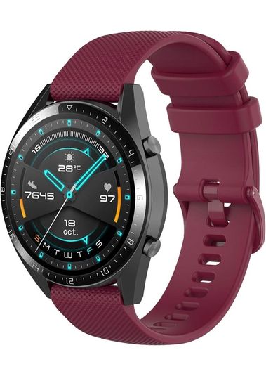 22mm Strap Compatible for Fossil Gen 5, Compatible for Samsung Galaxy Watch 3 45mm, Sports Silicone Replacement Wristband Compatible for Garmin Vivoactive 4