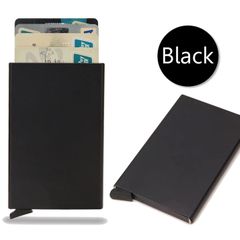 Rfid Credit Card Holder Men Thin Slim Mini Minimalist Wallets Luxury Metal Bank ID Cardholer Case Wallet for Men Carteras Choice