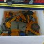 LEGO City 7344 Dump Truck & Racing Transporter Parts Retired Vintage Yellow Construction Job Lot Image 2