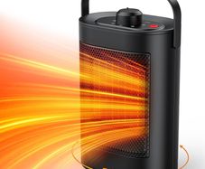 FREE 3 DAY SHIPPING Oscillating 1500W  Ceramic Heater with 3 Heat Settings Energy Saving Technology, Quiet Fan Heater