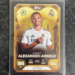 Match Attax Champions League Trent Alexander Arnold 100 Club Real Madrid