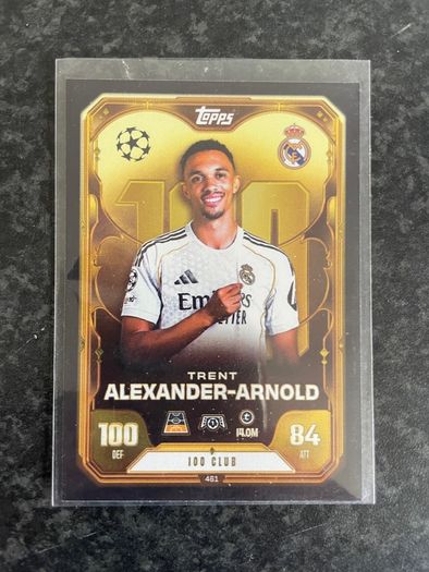 Match Attax Champions League Trent Alexander Arnold 100 Club Real Madrid