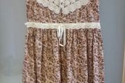 Brand new. Crochet Floral Top