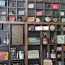 Vintage Wooden Printers Tray Image 6
