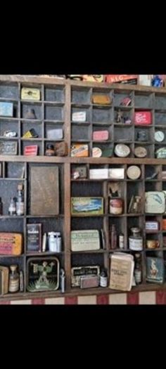 Vintage Wooden Printers Tray