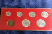 East Germany DDR original vintage coins set