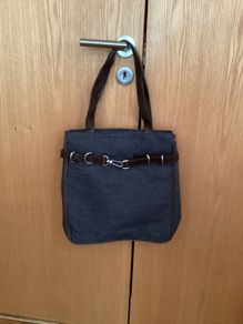 Denim Tote Shopper with buckle detail NEXT NEW