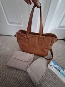 Bow and Rattle baby changing bag