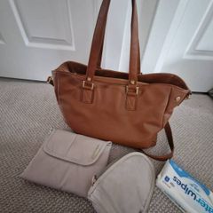 Bow and Rattle baby changing bag