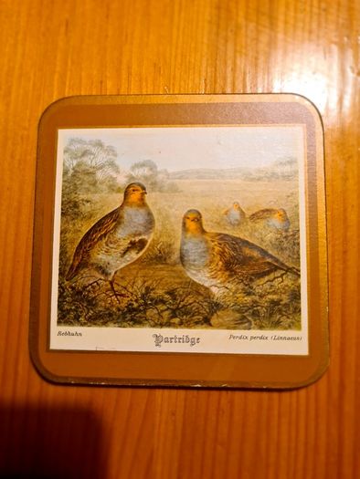 Coasters.GAME BIRD THEME.  For Use Or Display.