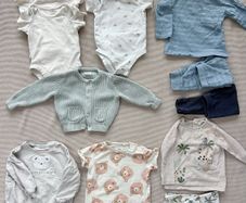 14 Items Mamas & Papas Baby Boy Clothes Bundles Size 9-12 Months
