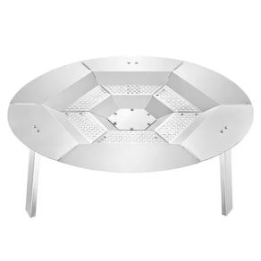 Fire Pit Heat Deflector for Solo Stove Yukon 685.8 mm Stainless Steel