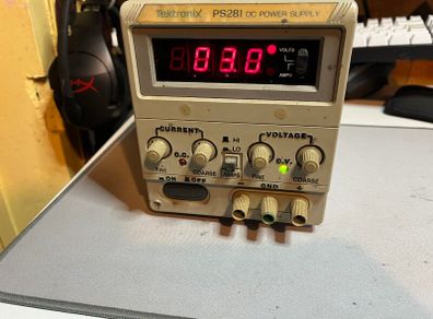 Tektronix PS281 0-30V 3A DC Bench Power Supply