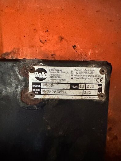 Belle Diesel Cement Mixer  2013  2.3kW