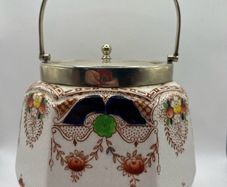 Antique biscuit barrel