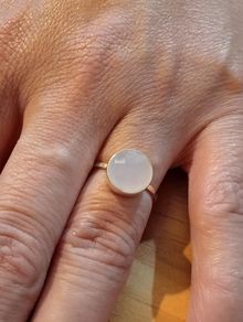Sterling Silver Ring - Size L - Stamped for Silver (SL16)
