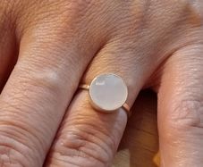 Sterling Silver Ring - Size L - Stamped for Silver (SL16)