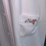 Reduced Ladies Baby Pink Button-front Fleece Dressing Gown Robe or Housecoat Image 6