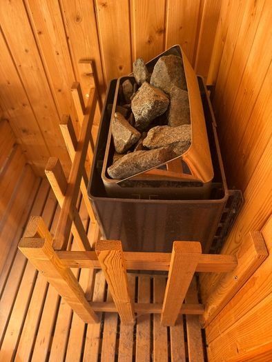 Indoor Stone Sauna