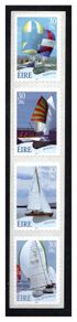 2001 Ireland Sailing (Ruffian, Howth, Sportsboat & The Glen) Self-adhesive Commemorative Stamp Mint Never Hinged (MNH)