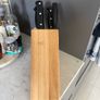 Kitchen knife and block set Image 5