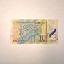 North Macedonia Peacock Banknote - 10 Macedonian Denar (Circulated) Image 2