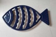 Cast Iron Pan Trivet "Fish"