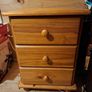 Pine Wardrobe and Bedside Locker Image 3
