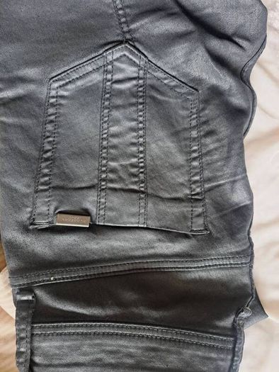 Burberry Wax Leather look Jeans 28 S rrp 450