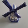 Dutch - Delft - Blue and White -  Windmill Image 3