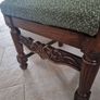 Beautiful Carved Oak Chair Image 2